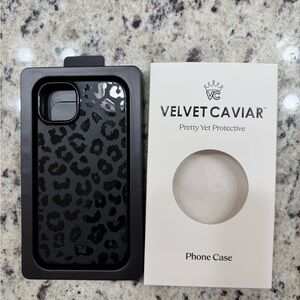 Velvet Caviar Black Leopard iPhone 14 Plus Case